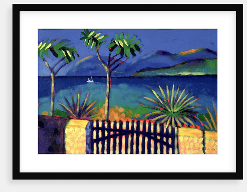 Mediterranean Garden by Sara Hayward