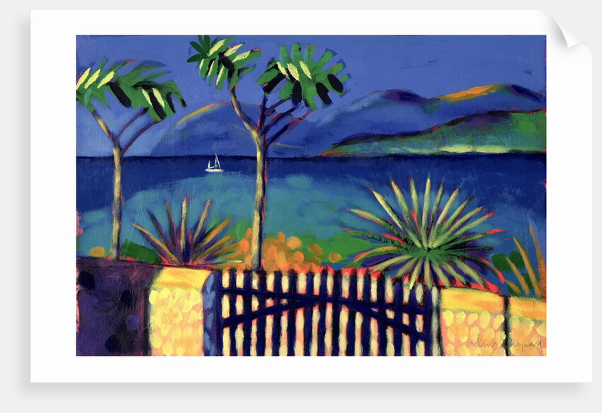 Mediterranean Garden by Sara Hayward