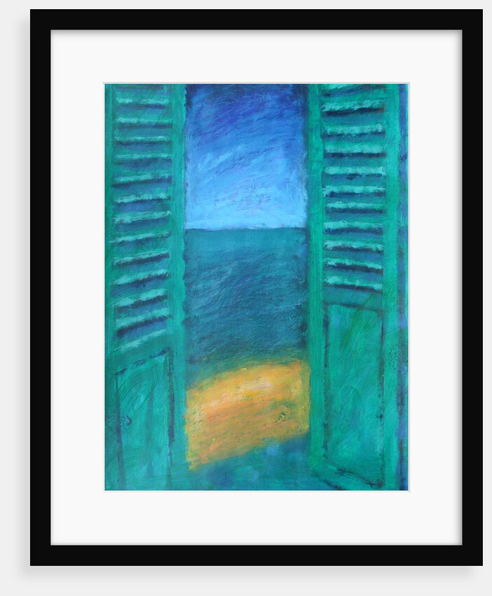Green Shutters by Sara Hayward