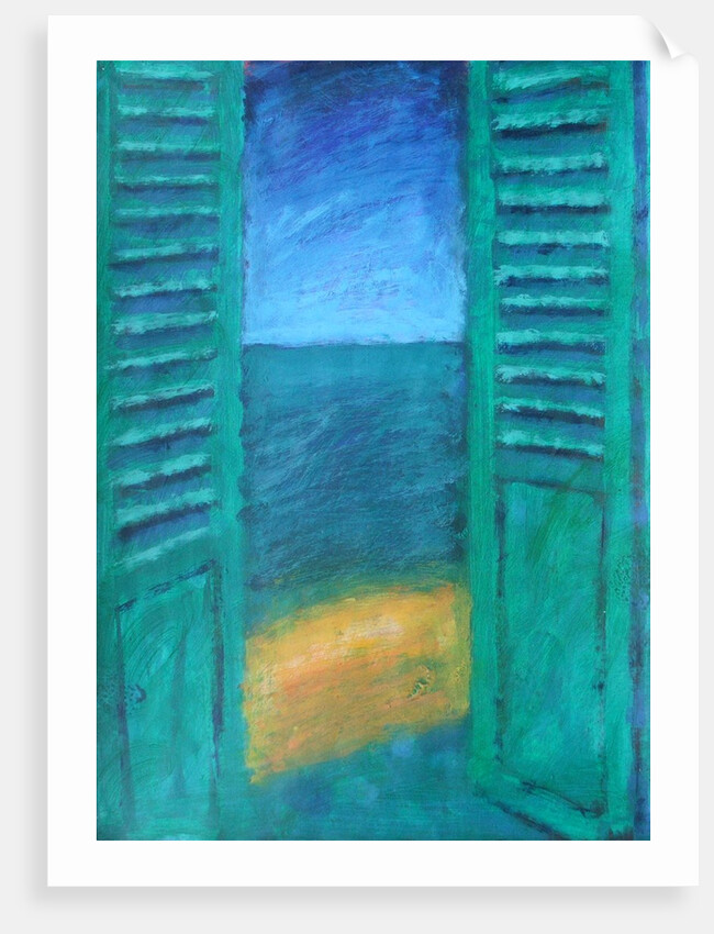 Green Shutters by Sara Hayward