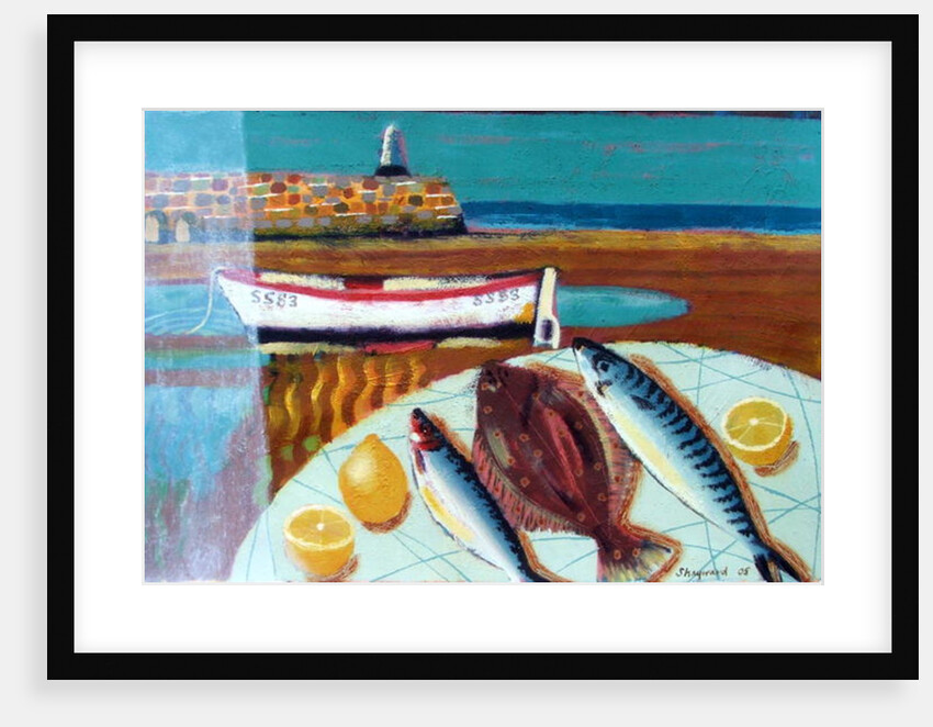 Plaice and Lemon by Sara Hayward