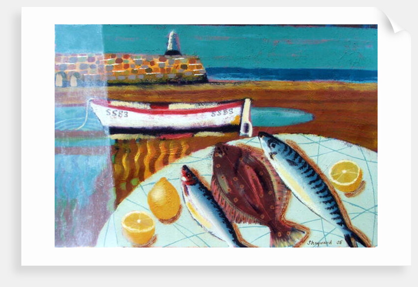 Plaice and Lemon by Sara Hayward