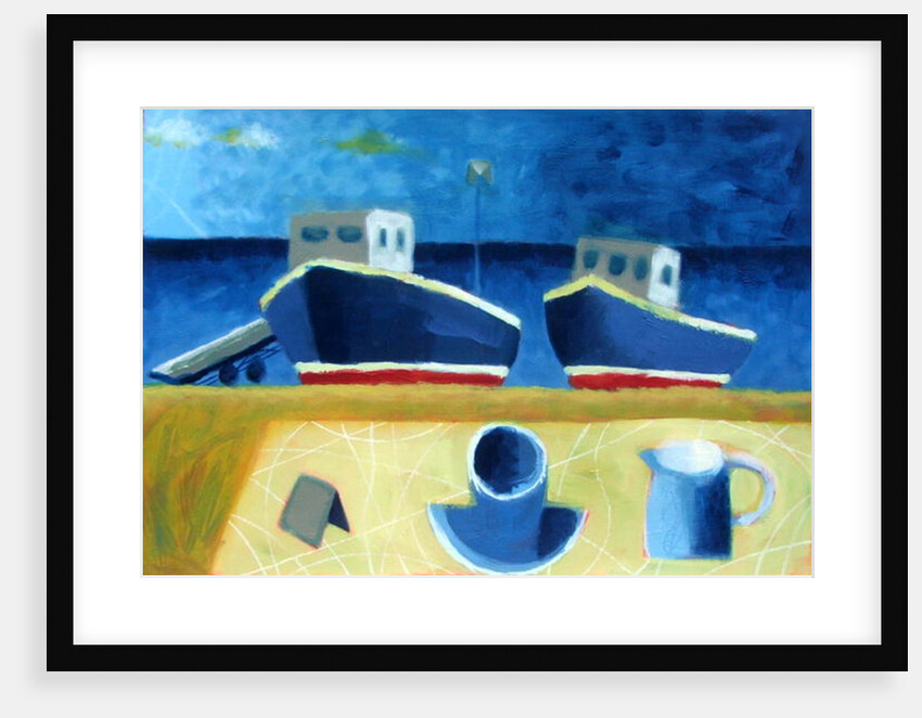 Two Boats by Sara Hayward