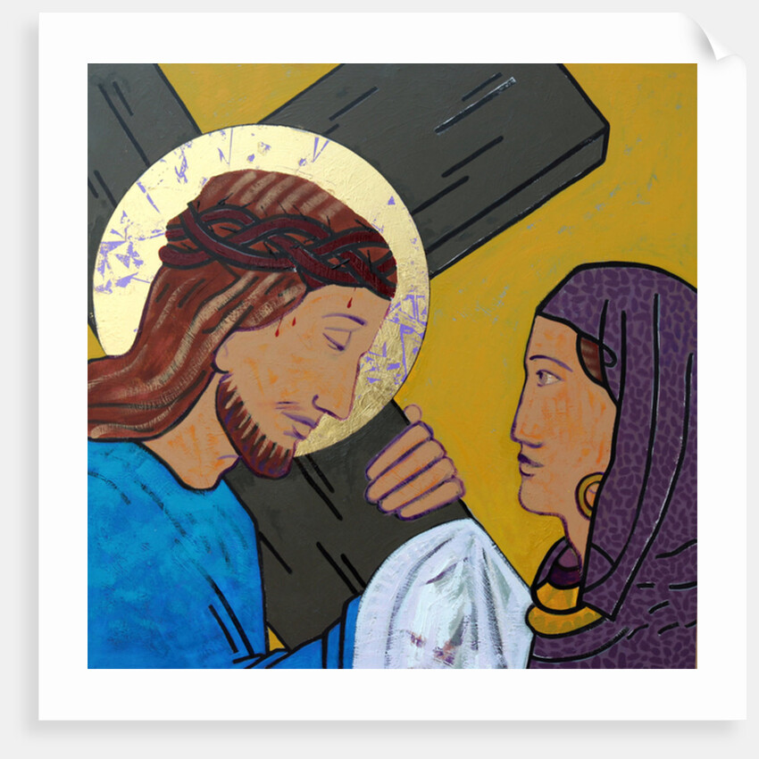 Jesus & Veronica, 2017 by Sara Hayward