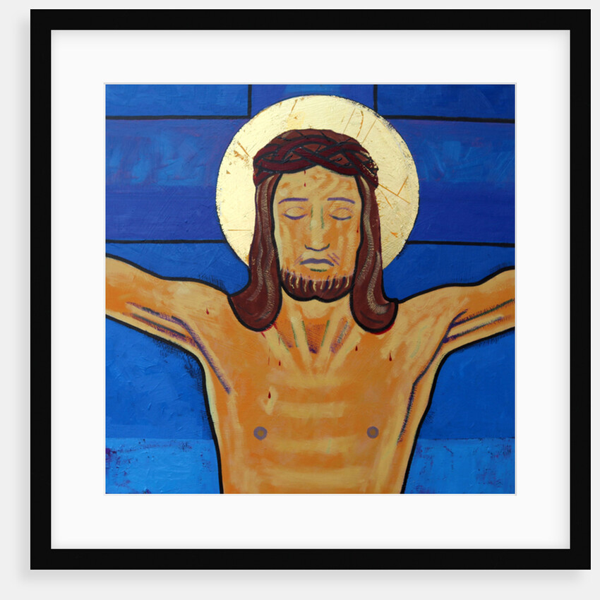 Jesus dies on the cross, 2017 by Sara Hayward