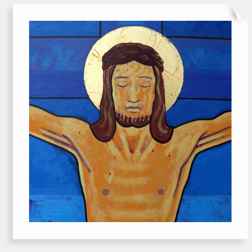 Jesus dies on the cross, 2017 by Sara Hayward