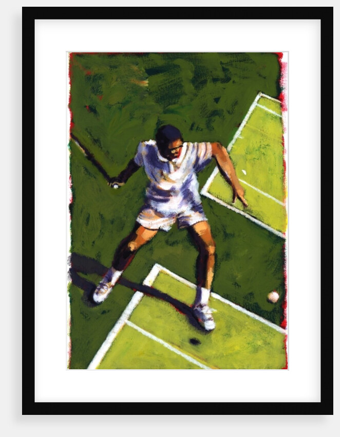 Tennis Player, 2009 by Sara Hayward