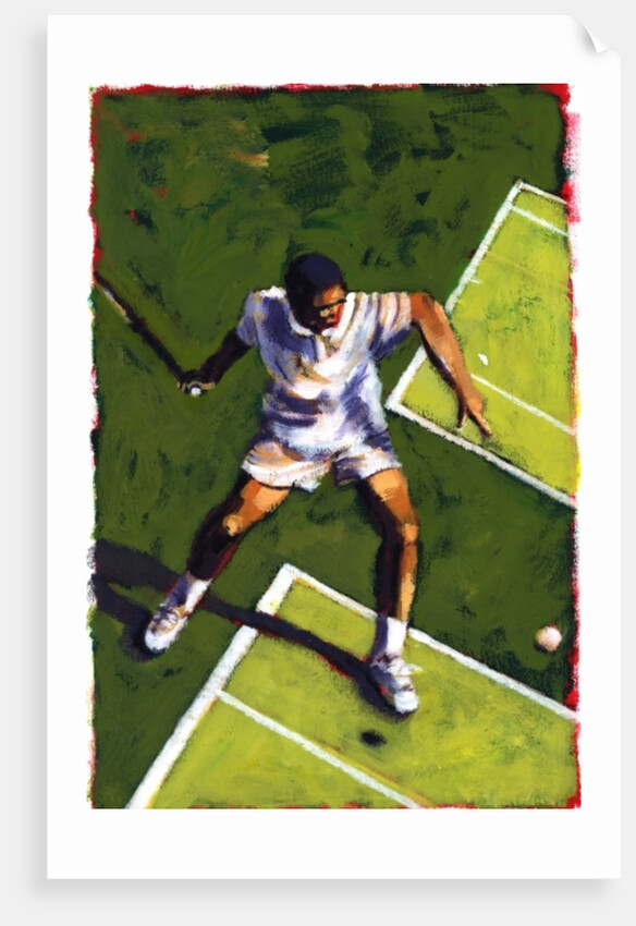 Tennis Player, 2009 by Sara Hayward