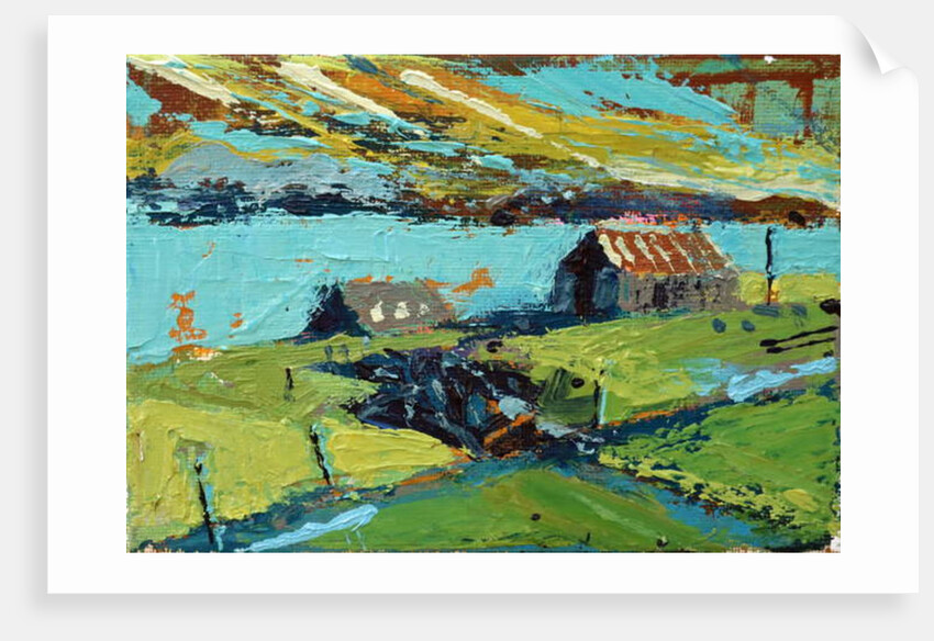 Farm by the sea, 2014 by Sara Hayward