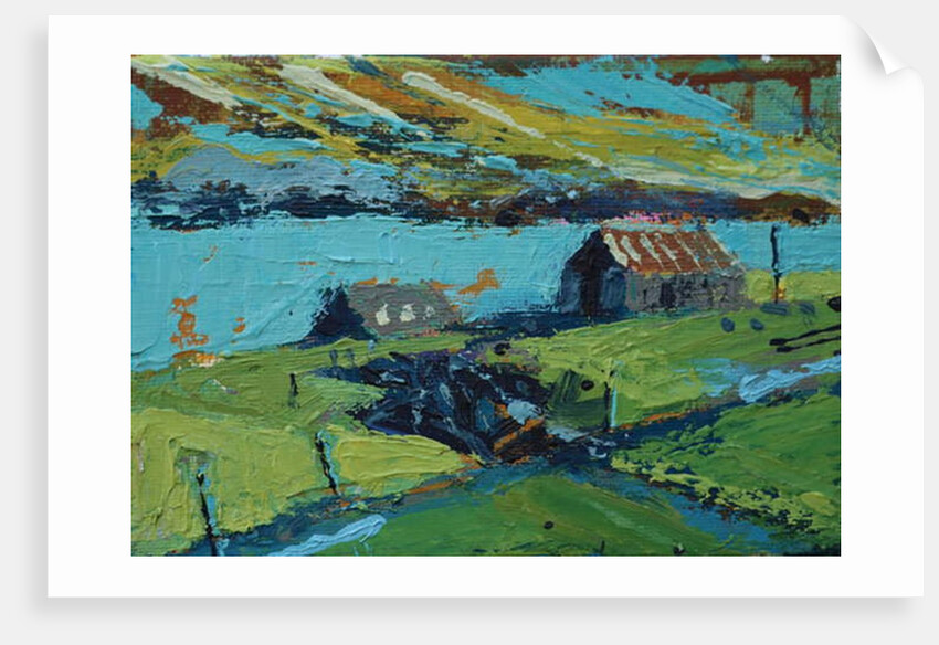 Farm by the sea, 2019 by Sara Hayward