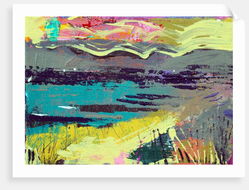 Out to sea, Iona, 2019 by Sara Hayward