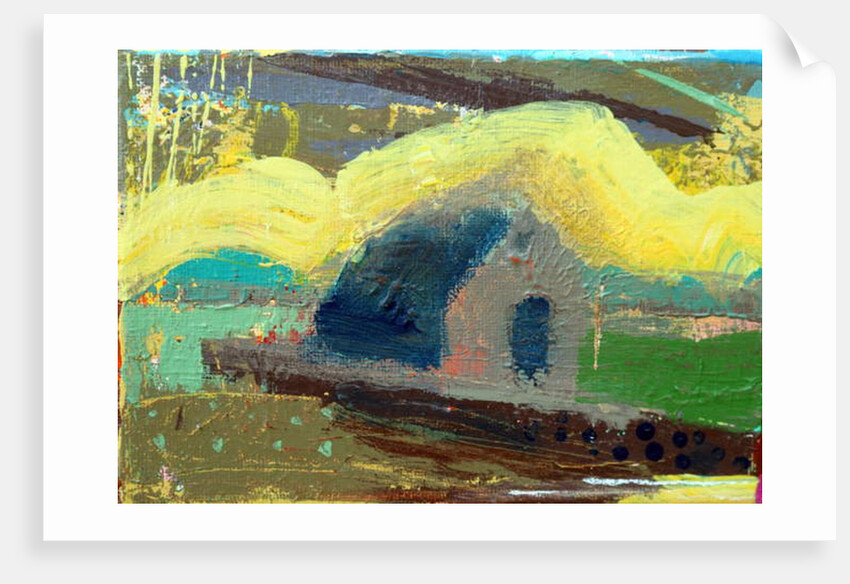 Iona chapel II, 2019 by Sara Hayward