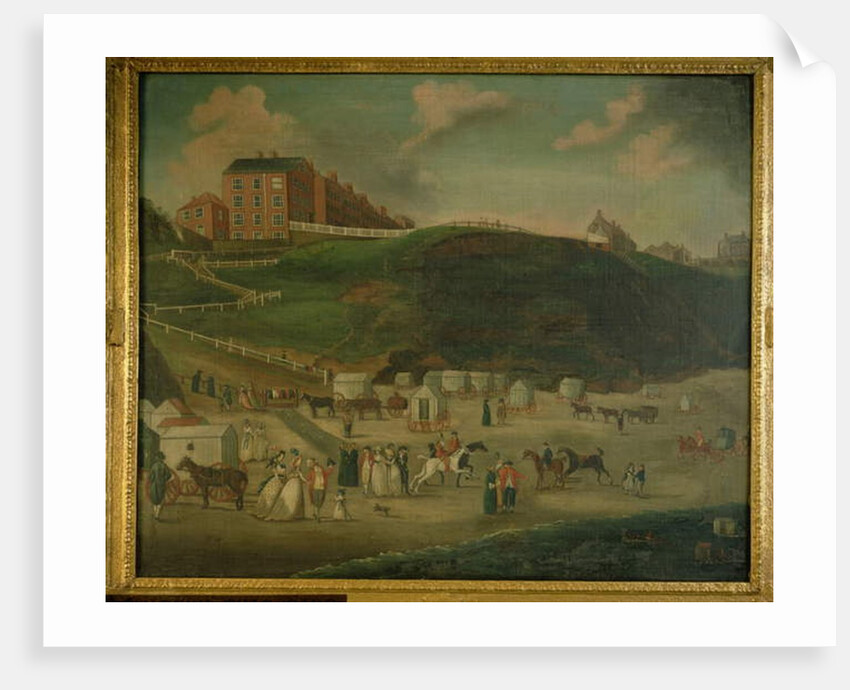 Holidaymakers on Scarborough Beach, c.1776 by T. Ramsay