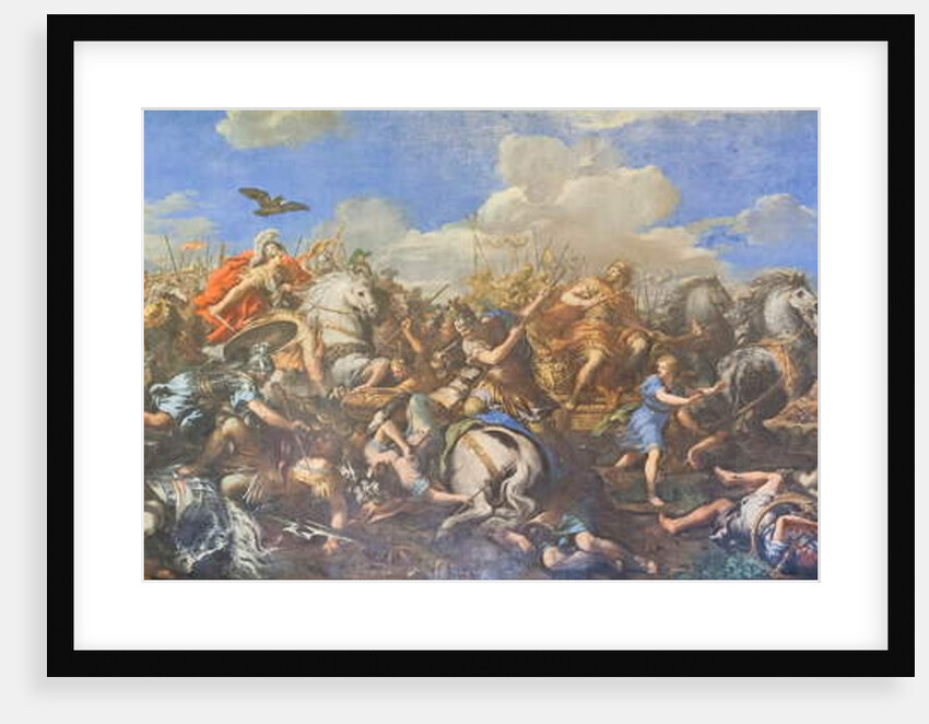 Battle of Alexander versus Darius, 1644-50 by Pietro da Cortona