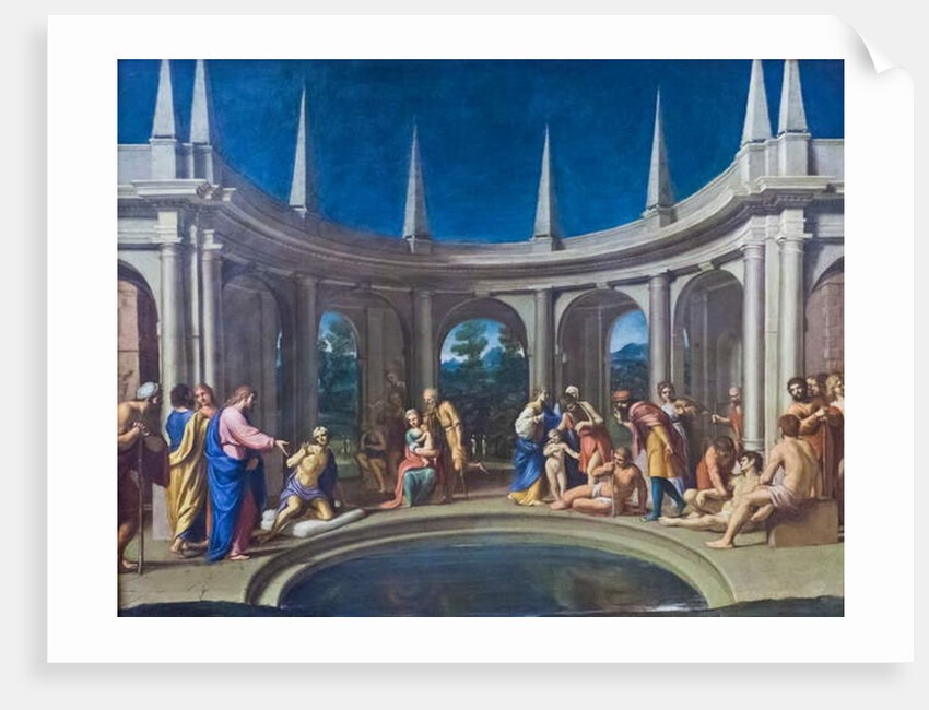 The Probatic Pool, 1605-06 by Lucio Massari