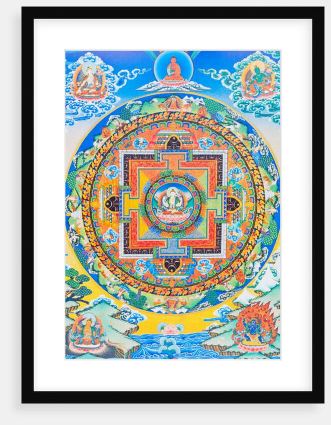 Chenresi mandala by School Nepalese