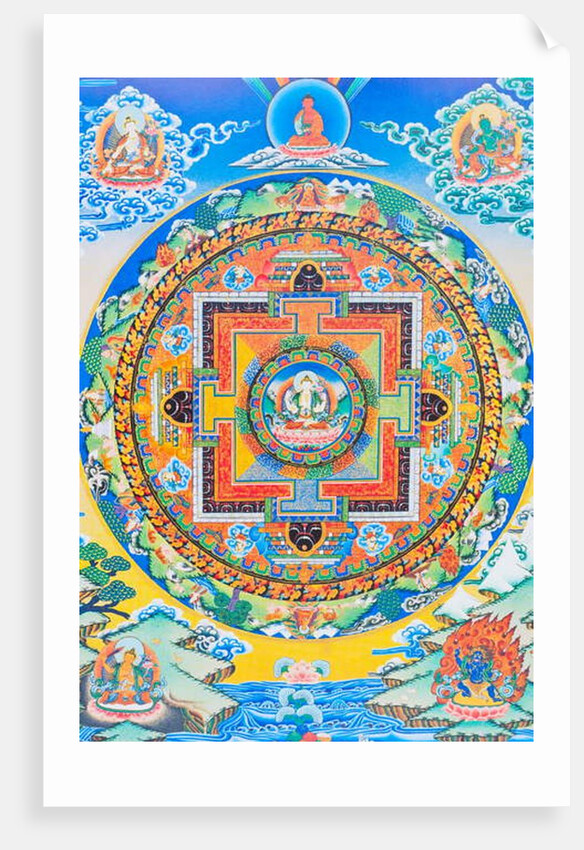 Chenresi mandala by School Nepalese