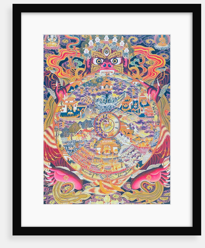 Image depicting the Wheel of life by School Nepalese