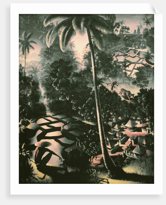 A view from above, 1934 by Walter Spies