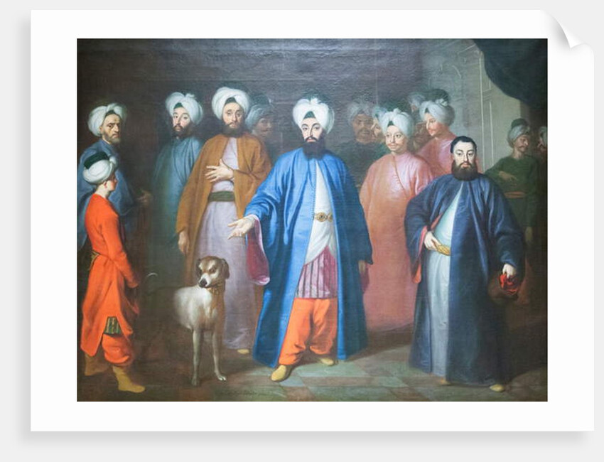 Mehmed Said Efendi and his retinue, 1733 by George Engelhardt Schroeder