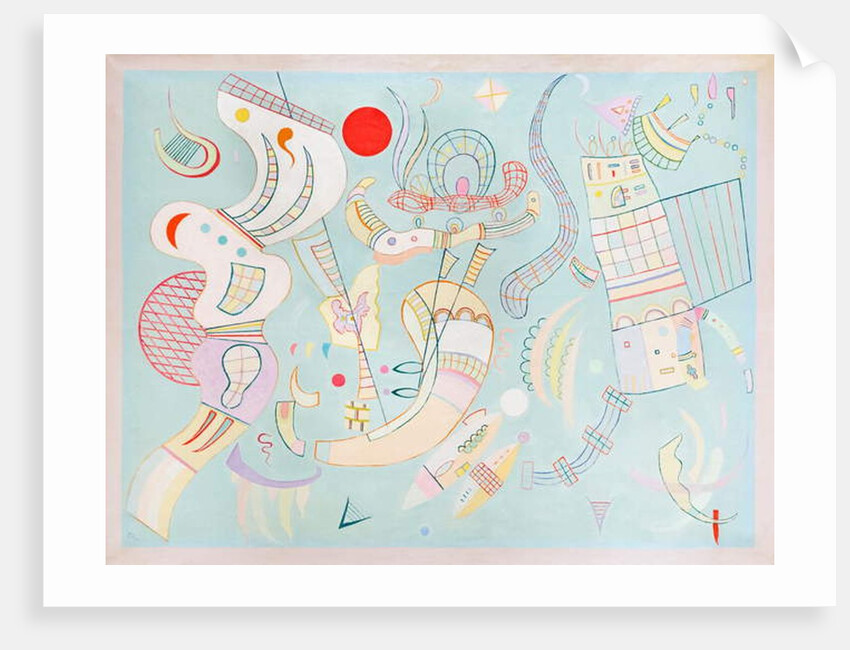 Tensions Claires, 1937 by Wassily Kandinsky