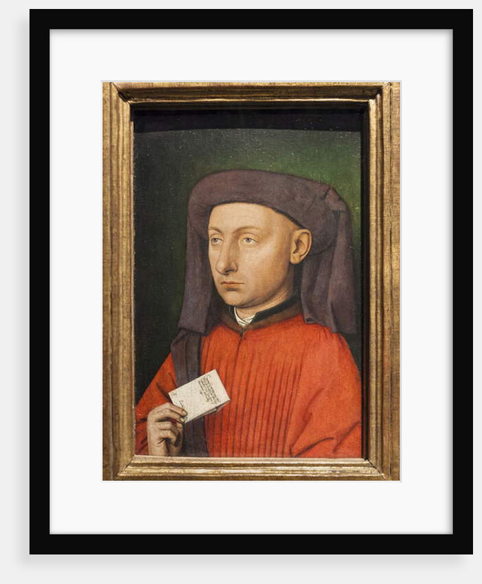Portrait of Marco Barbarigo, c.1449-50 by Jan van Eyck