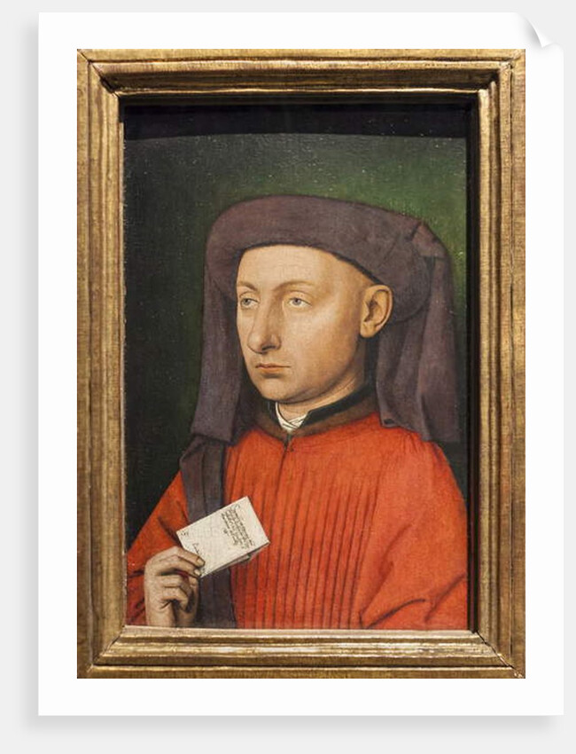 Portrait of Marco Barbarigo, c.1449-50 by Jan van Eyck