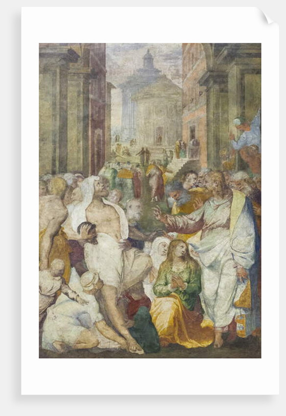 The Raising of Lazarus, 1538-40 by Perino del Vaga