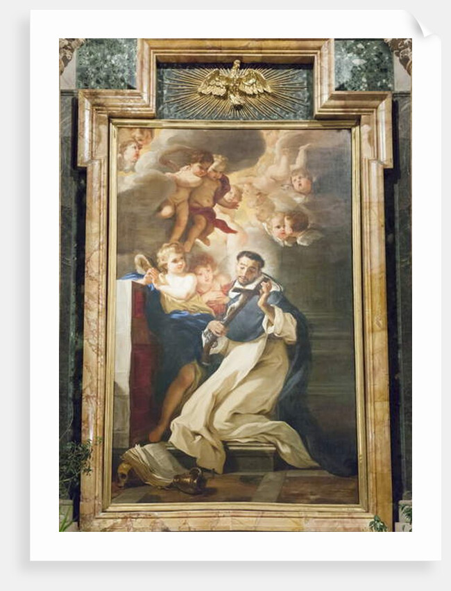 Saint Louis Bertrand in Ecstasy, 1673 by Giovanni Battista Gaulli