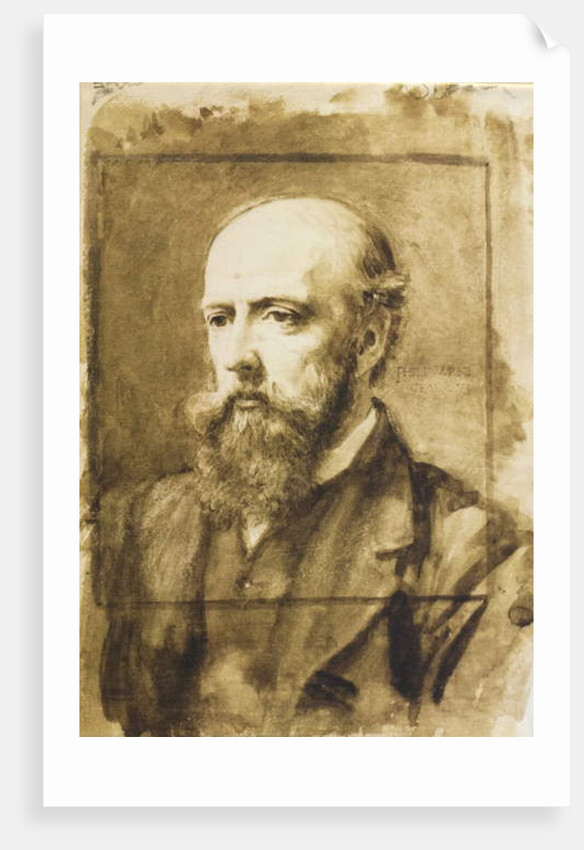 Philip Webb, 1873 by Charles Fairfax Murray
