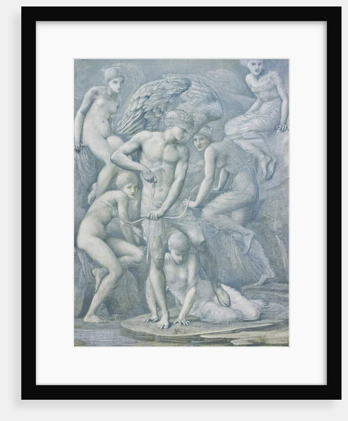 Cupid's hunting fields, 1880 by Edward Coley Burne-Jones