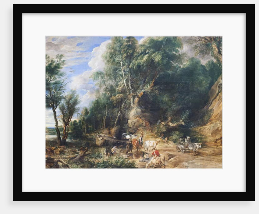 The Watering Place, c.1615-22 by Peter Paul Rubens