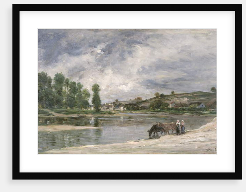 On the Loire, 1874 by Charles Francois Daubigny