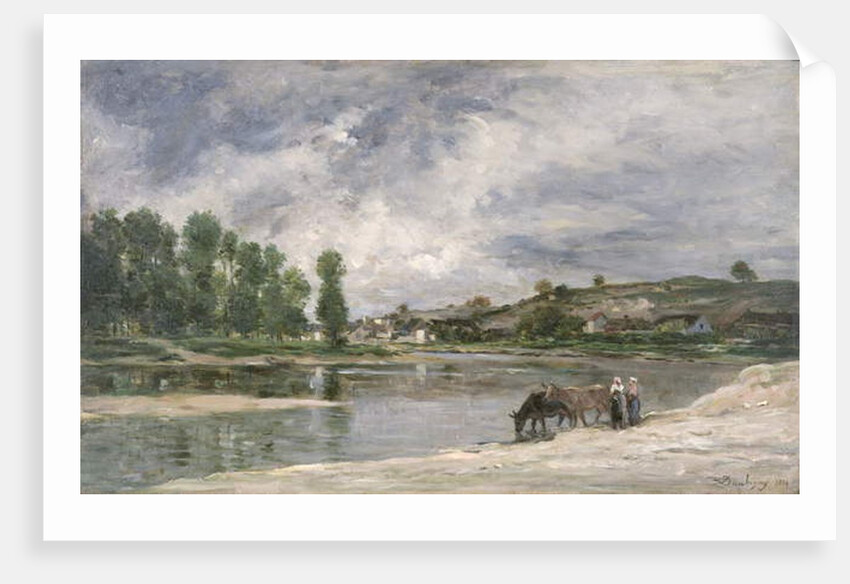 On the Loire, 1874 by Charles Francois Daubigny