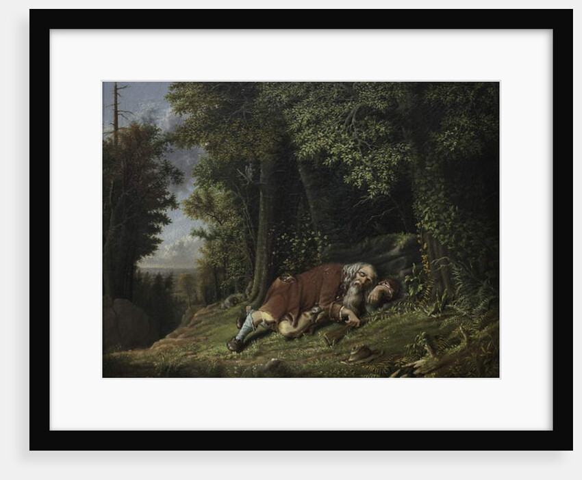 Rip Van Winkle Asleep, 1879-80 by Albertus D.O Browere