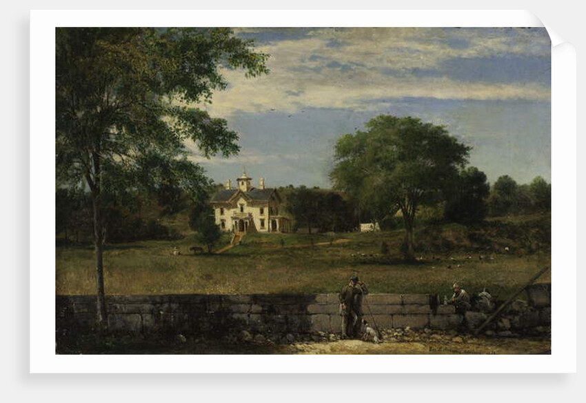 Morning Effect, Medford, Massachusetts, 1861 by George Loring Brown