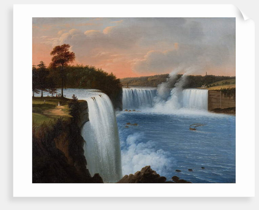 Niagara Falls, 1850 by Edmund C. Coates