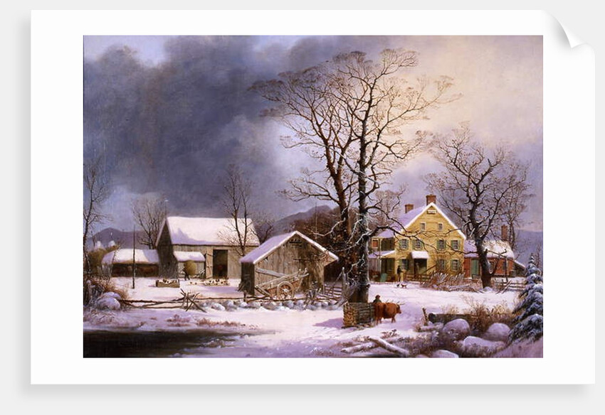 Winter in the Country, 1862 by George Henry Durrie