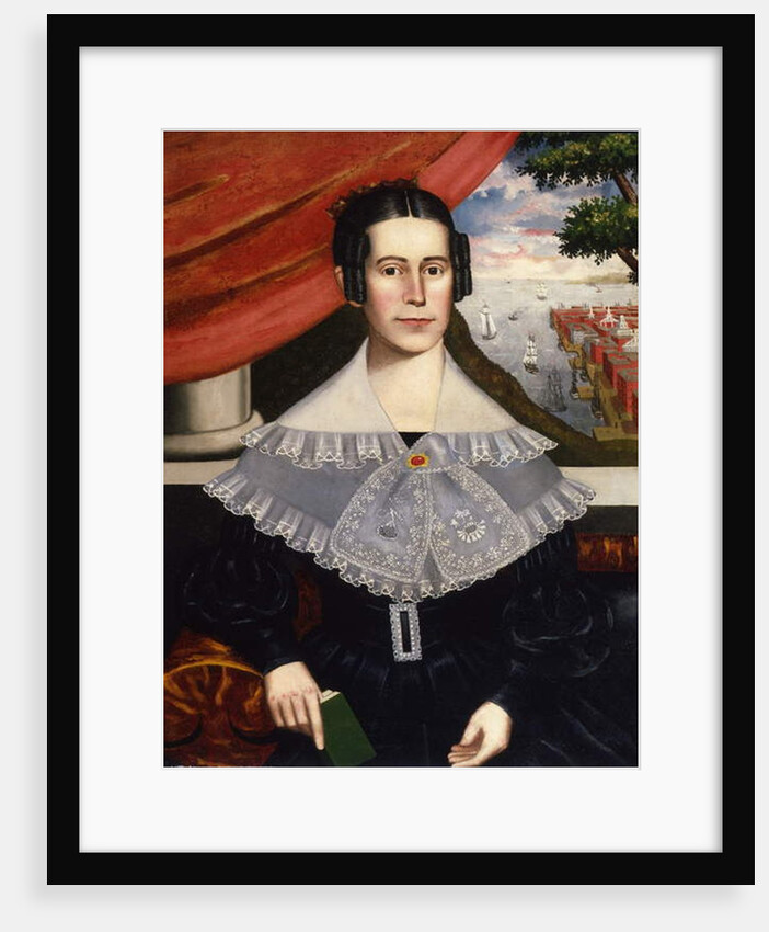 Louisa Galland Cook Moore, 1838 by Erastus Salisbury Field