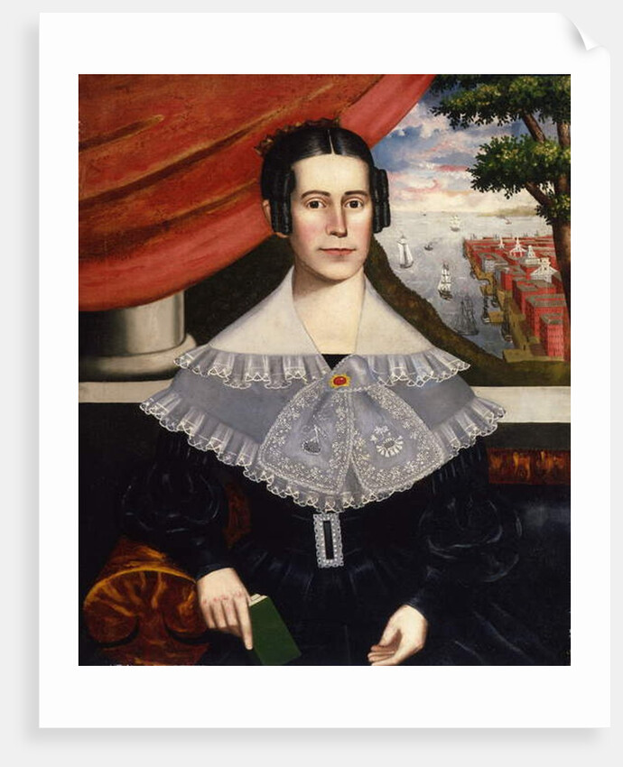 Louisa Galland Cook Moore, 1838 by Erastus Salisbury Field