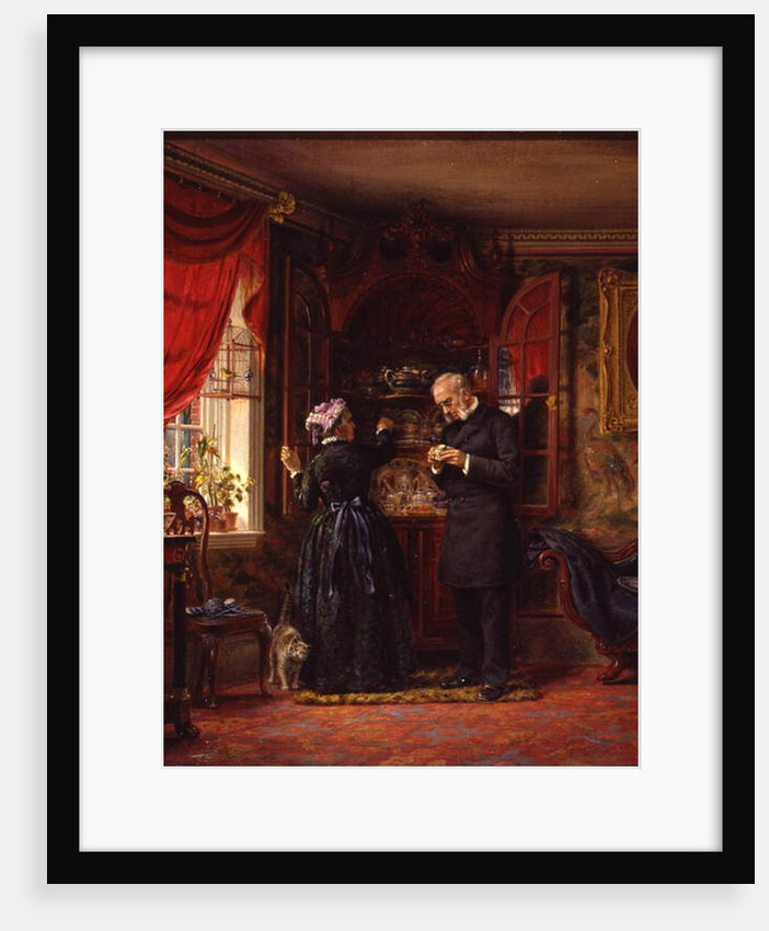 A Lover of Old China, 1880 by Edward Lamson Henry