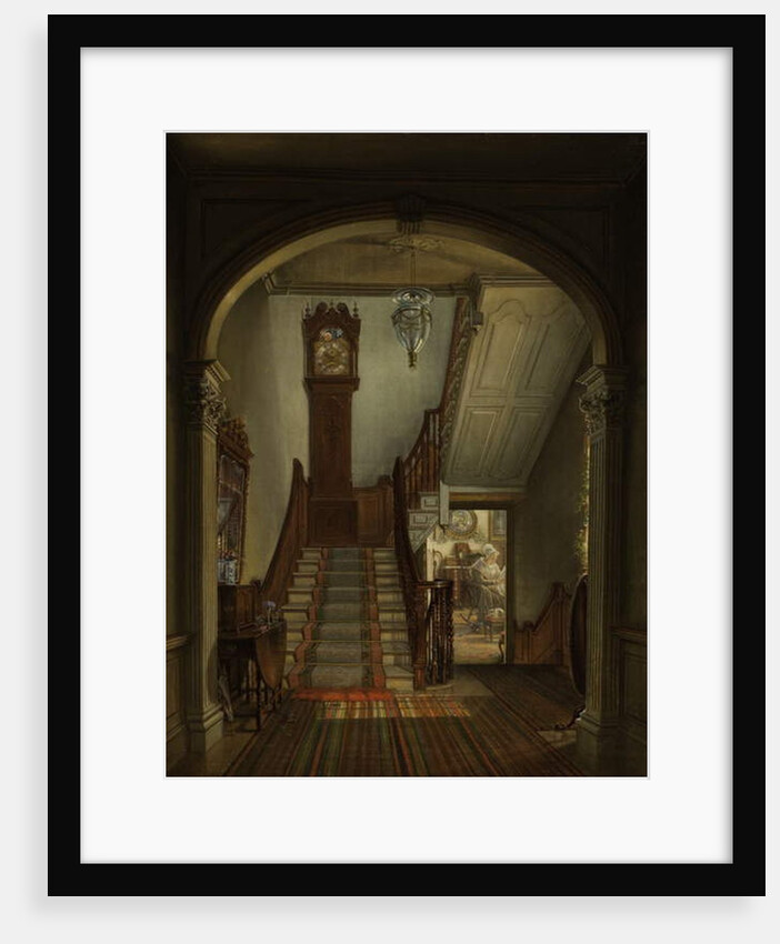 Old Clock on the Stairs, 1868 by Edward Lamson Henry