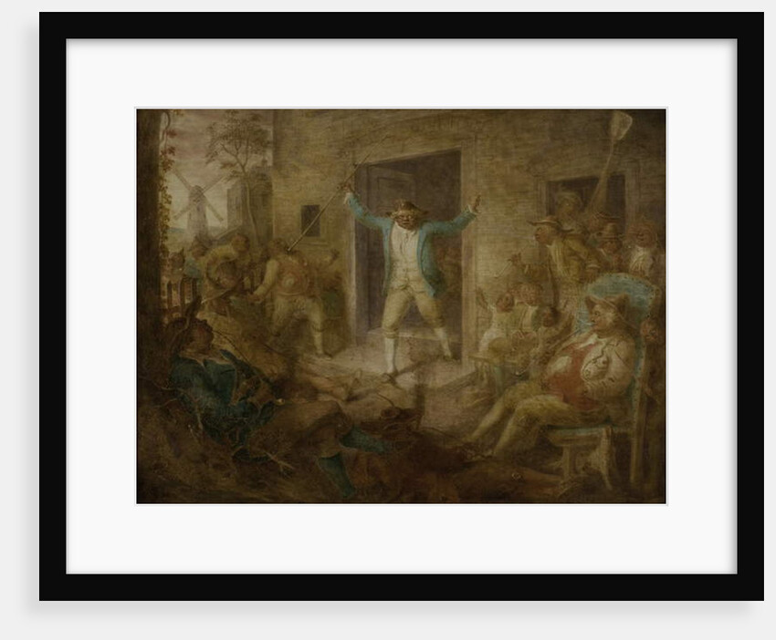 Edict of William the Testy Against Tobacco, 1865 by John Quidor