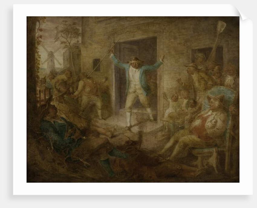 Edict of William the Testy Against Tobacco, 1865 by John Quidor