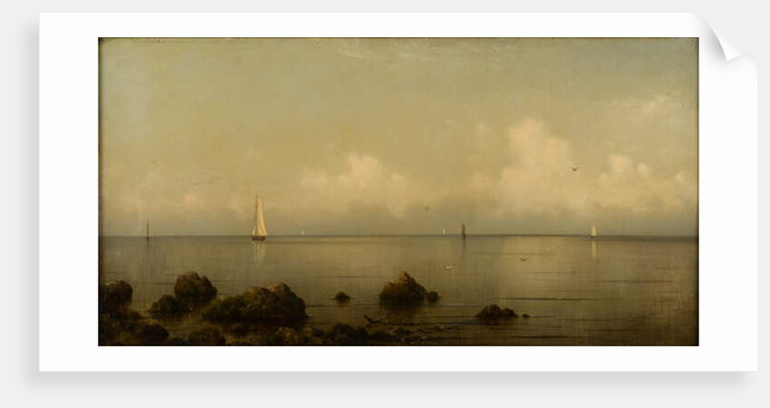 Thimble Island, CT, 1875-1876 by Martin Johnson Heade