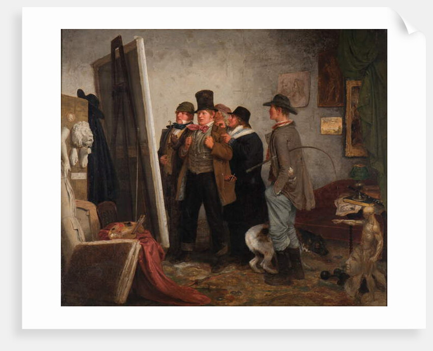 Country Connoisseurs, 1855 by Johannes Adam Simon Oertel