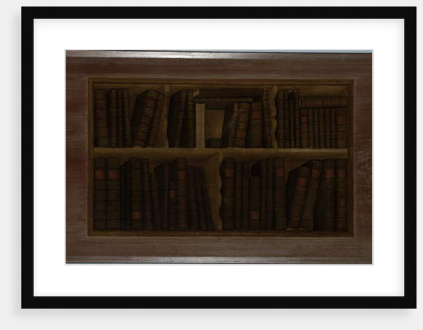 Shelf of Books, 1769 by Winthrop Chandler