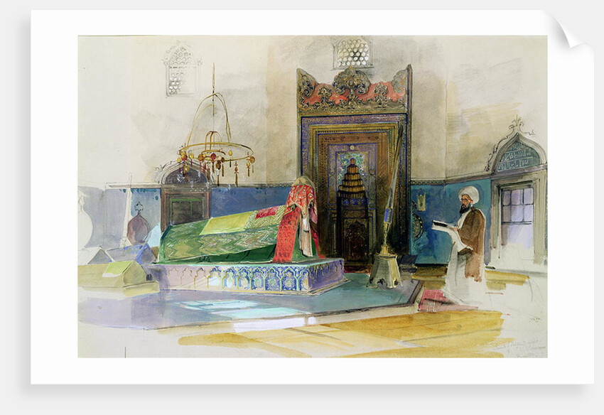 Tomb of Bayazid I, Bursa, Turkey by English School