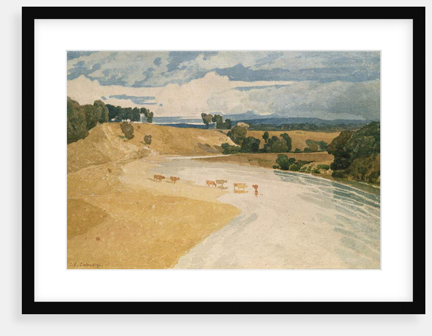 On the Tees at Rockcliffe by John Sell Cotman