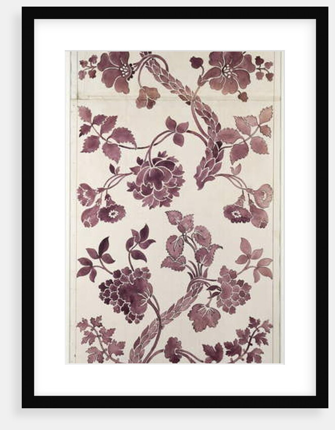 Design for a silk damask, 1752 by Anna Maria Garthwaite